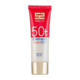 alt="تصویر ژل کرم ضد آفتاب ساین اسکین مدل Syn Shield بی رنگ SPF50 مناسب پوست چرب حجم 50 میلی لیتر"