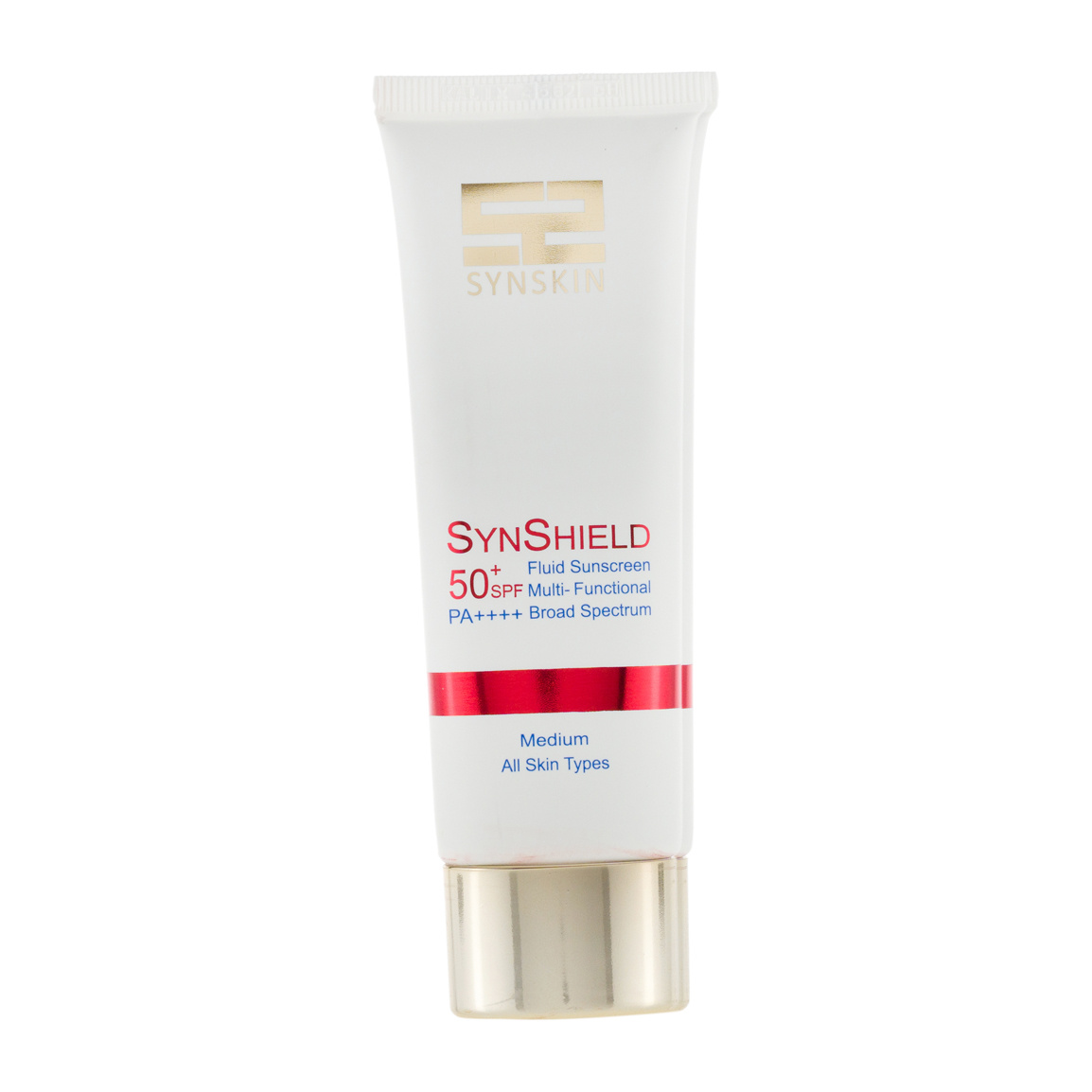 فلوئید ضد آفتاب رنگی مدیوم( بژ طبیعی )ساین اسکین مدل SynShield مناسب انواع پوست حجم 50 میلی لیتر