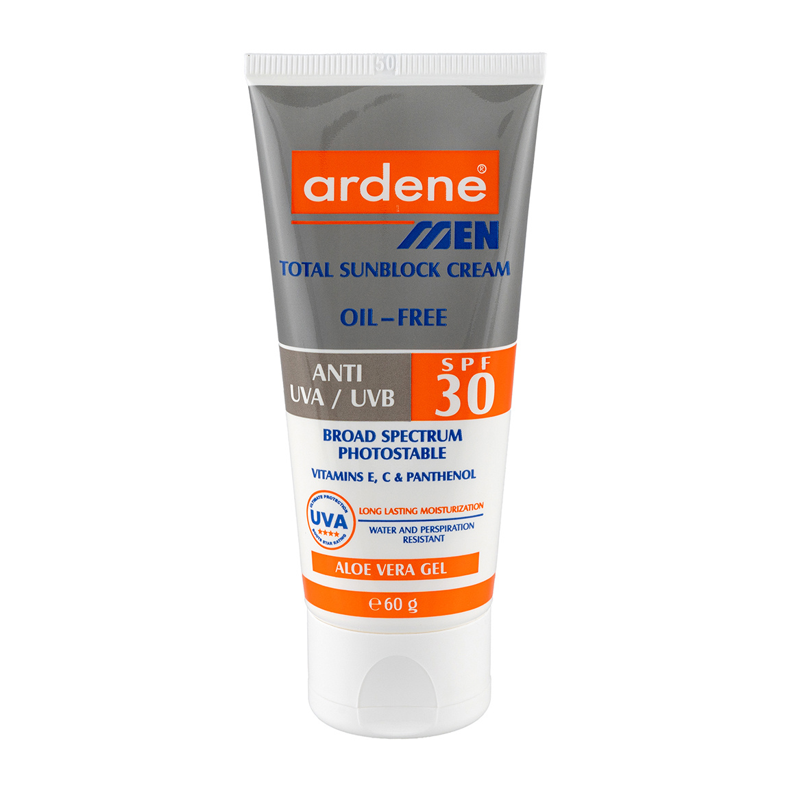 ضد آفتاب آردن مدل Oil Free مناسب آقایان با SPF30 حجم 60 گرم