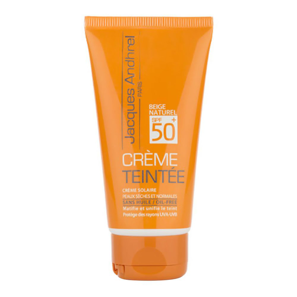 کرم ضد آفتاب رنگی بژ روشن ژاک آندرل پاریس SPF50 مناسب پوست چرب 50 میل